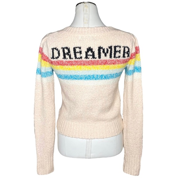 Wildfox Dreamer Marcel Distressed Sweater - Picture 3 of 10
